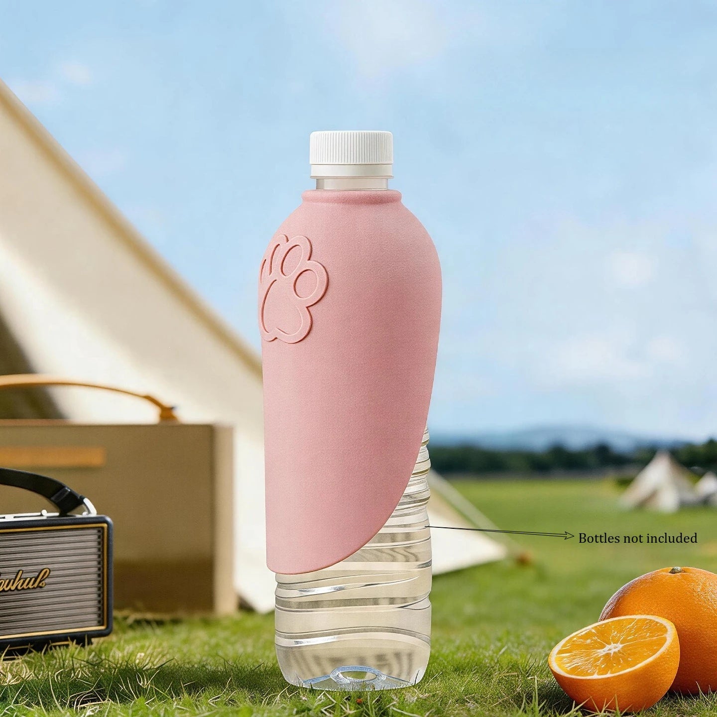 Silicone Pet Water Bottle Portable Dog Outdoor Travel Water Feeder Leakproof Cat Drinking Cup for Walking Hiking Puppy Supplies