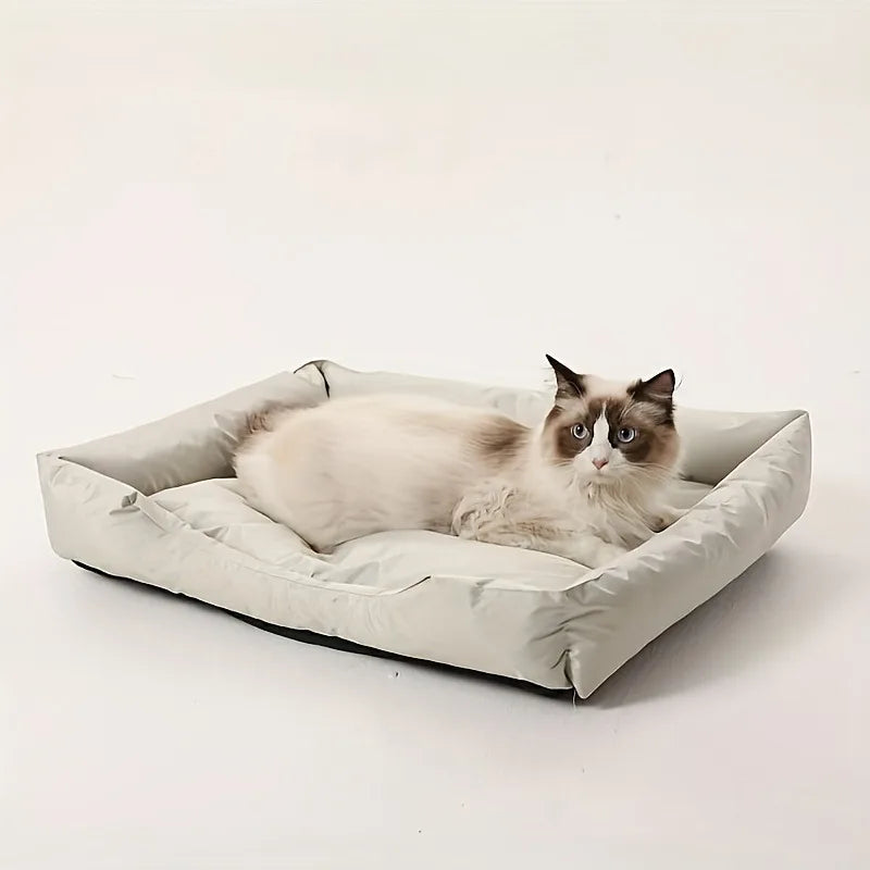 Large Cushioned Dog & Cat Bed