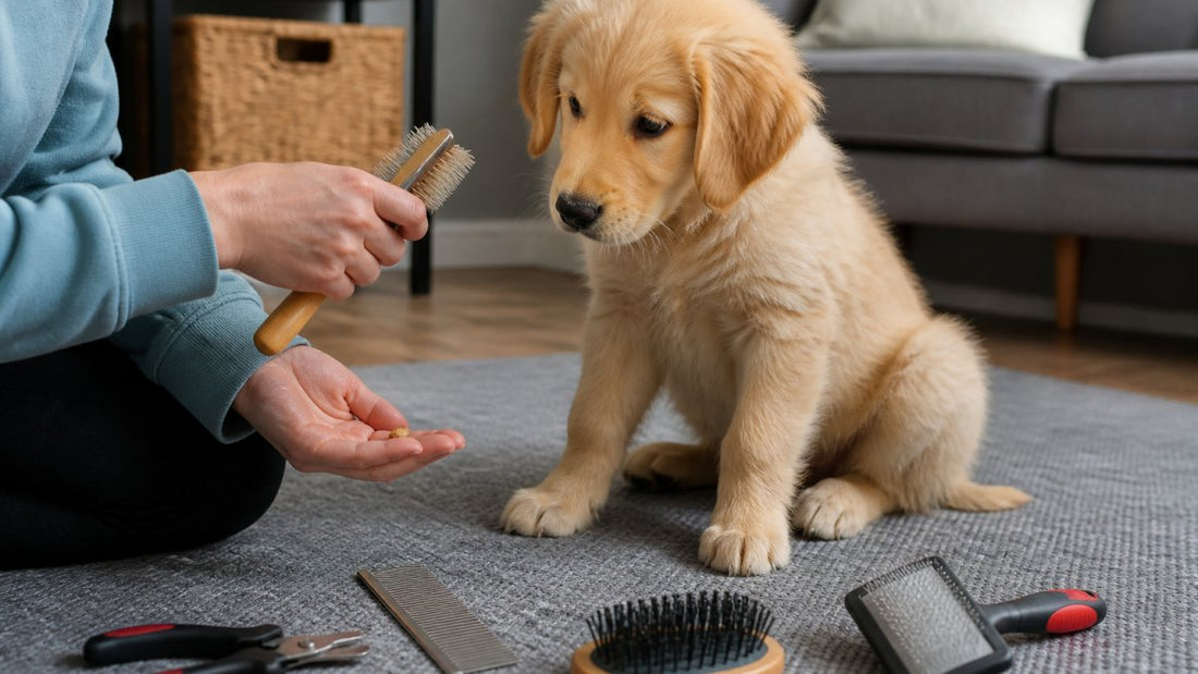 How to Desensitize a Puppy to Grooming Tools