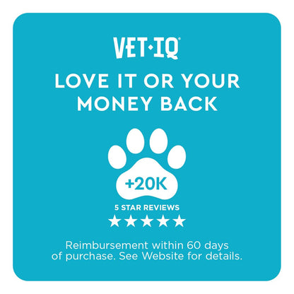 VetIQ Glucosamine Hip & Joint Supplement for Dogs, 180 Soft Chews, Joint Support Supplement with MSM and Krill, Dog Health Supplies Large & Small Breed, Chicken Flavored Chewables