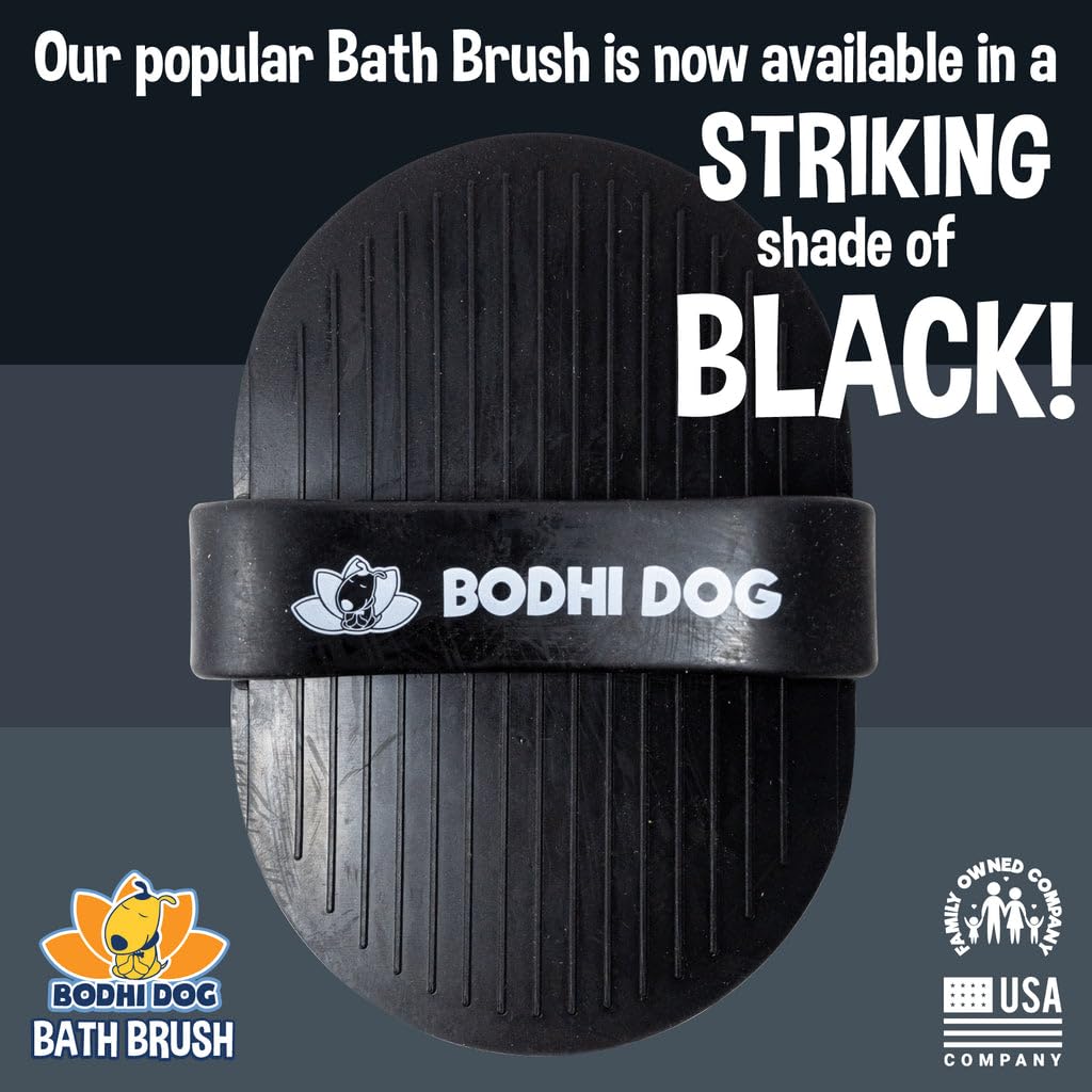 Bodhi Dog Shampoo Brush - Pet Grooming & Bath Supplies for Dogs and Cats - Bath Brush for Long & Short Hair - Premium Scrubber for Shower, Showerhead, Sprayer & Bathing (One Pack, Blue)