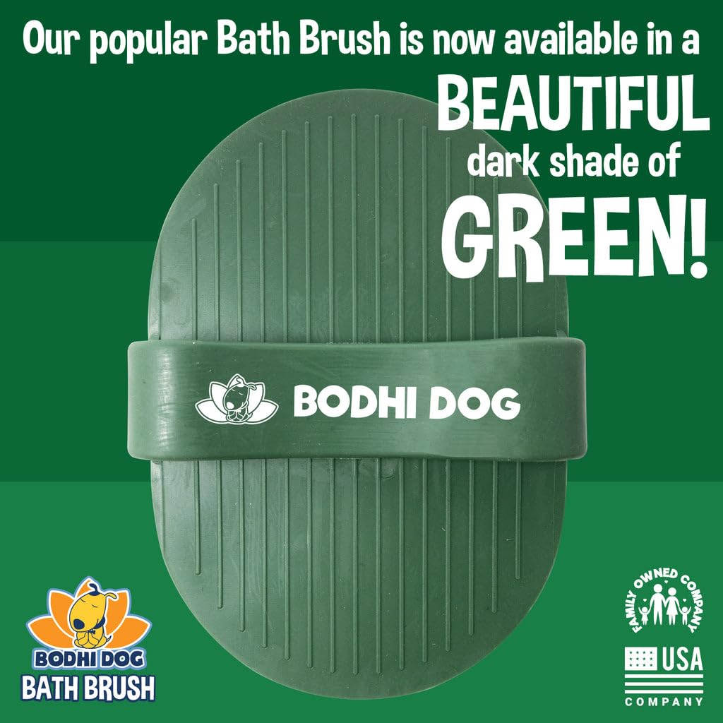 Bodhi Dog Shampoo Brush - Pet Grooming & Bath Supplies for Dogs and Cats - Bath Brush for Long & Short Hair - Premium Scrubber for Shower, Showerhead, Sprayer & Bathing (One Pack, Blue)