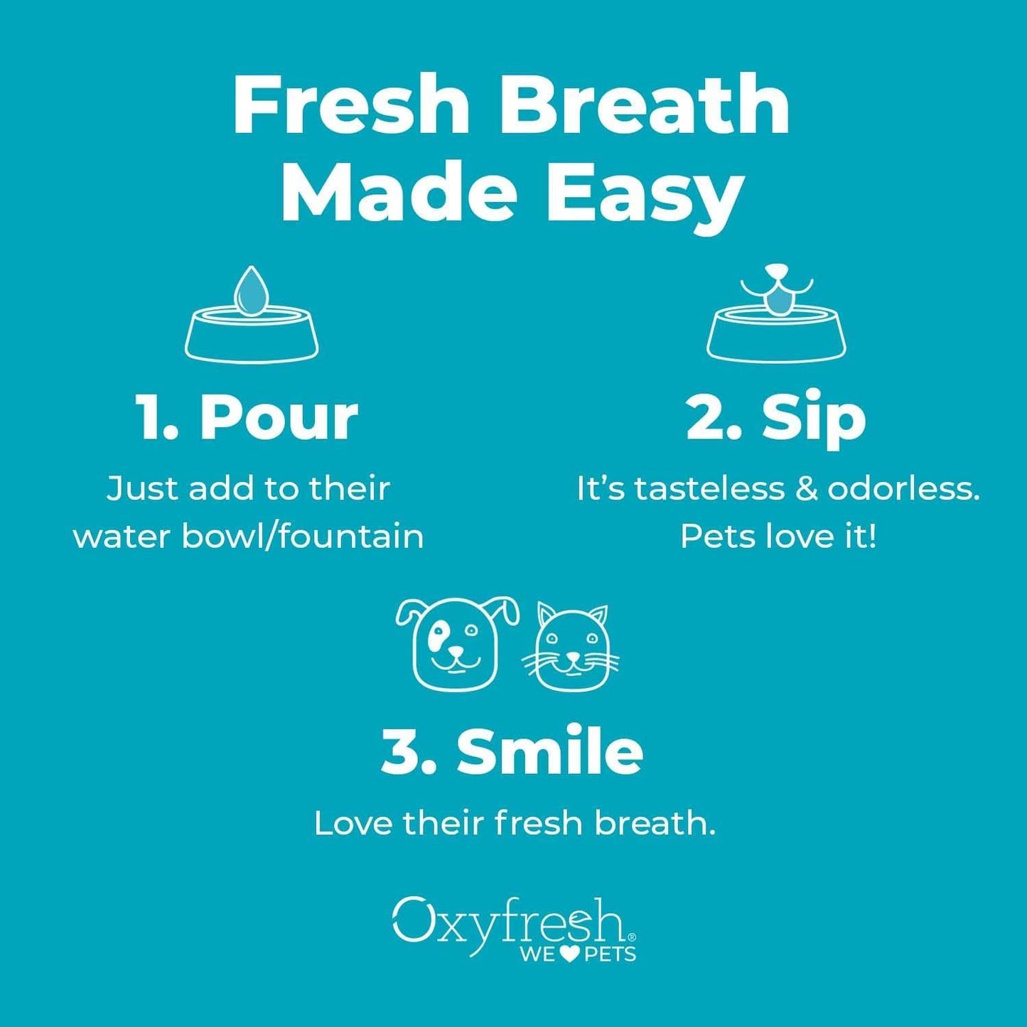 Oxyfresh Pet Dental Water Additive - 16 oz.