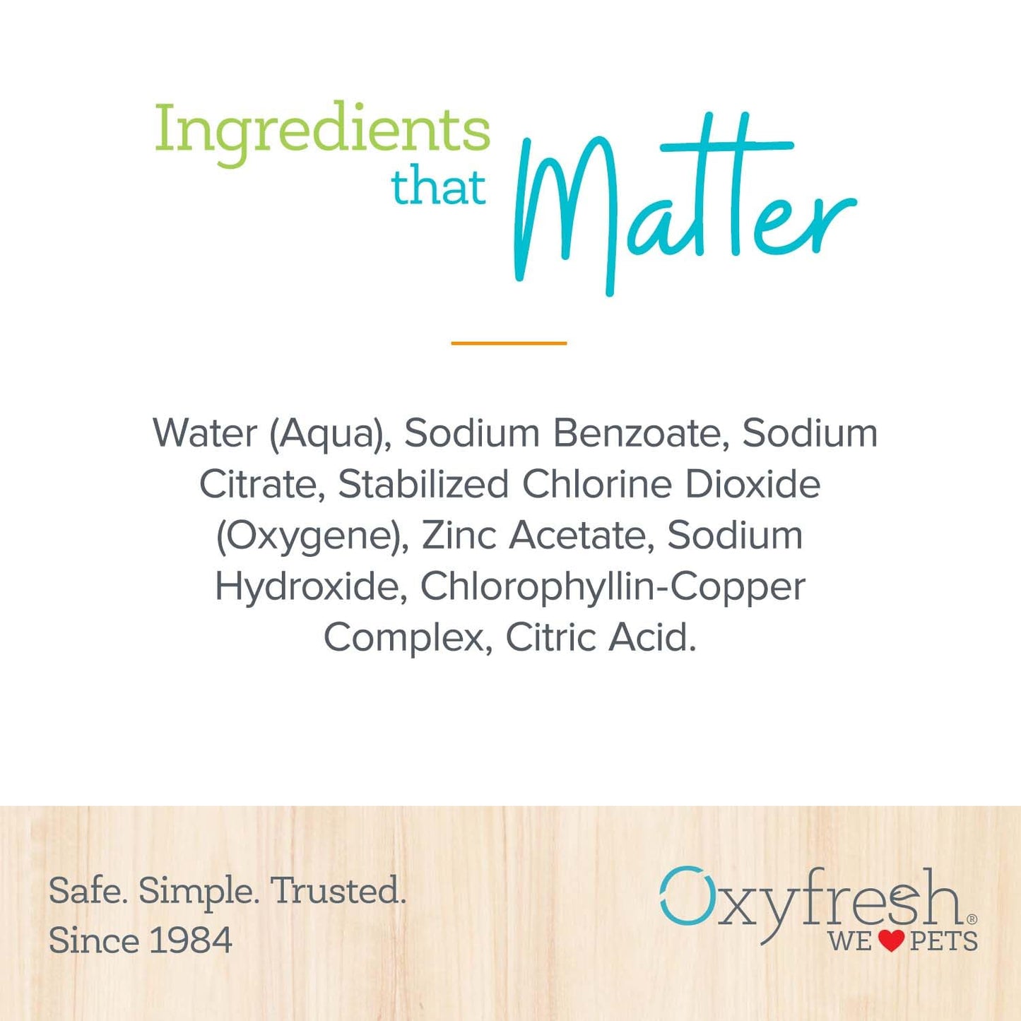 Oxyfresh Pet Dental Water Additive - 16 oz.