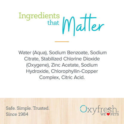 Oxyfresh Pet Dental Water Additive - 16 oz.