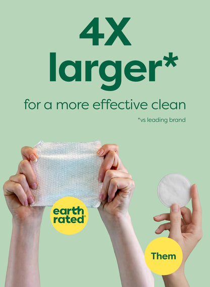 Earth Rated Dog Wipes for Paws & Butt, Deodorizing, Lavender, 100ct