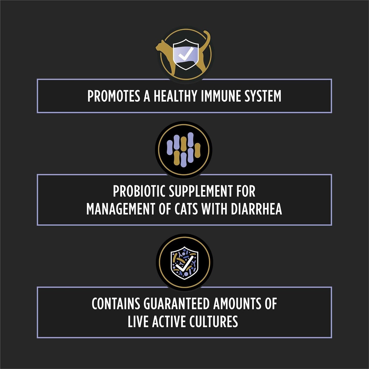 Pro Plan Veterinary Diets FortiFlora Daily Probiotic Powder Supplement for Cats with Digestive Support and Immune System