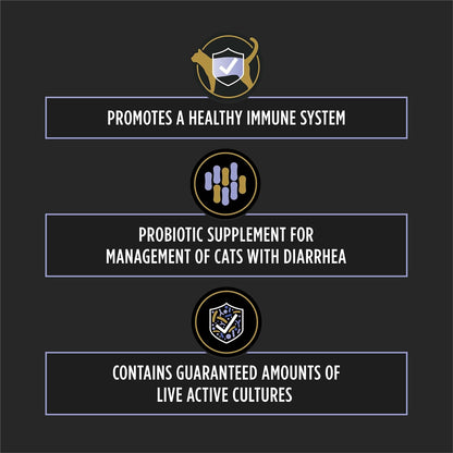Pro Plan Veterinary Diets FortiFlora Daily Probiotic Powder Supplement for Cats with Digestive Support and Immune System