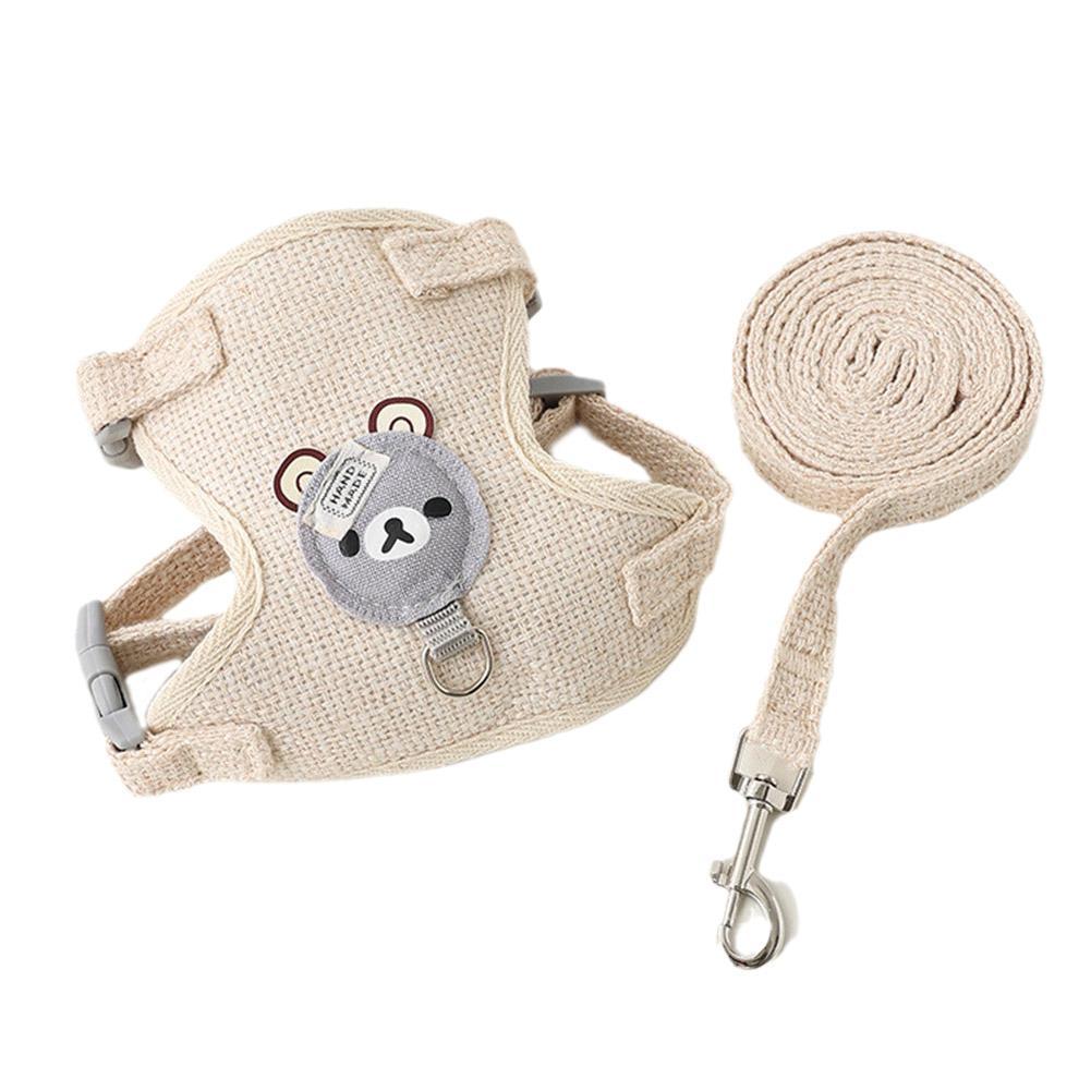 Small Pet Adjustable Vest Harness & Leash Set