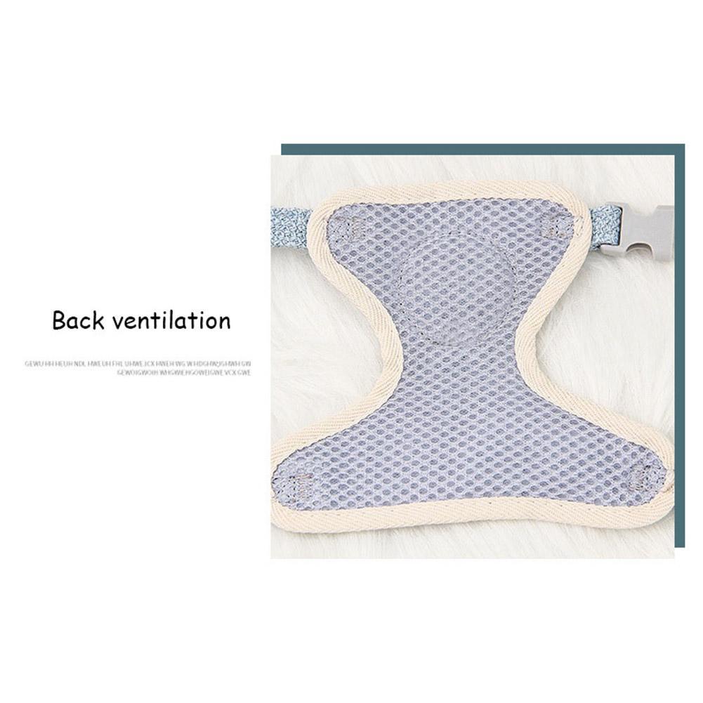 Small Pet Adjustable Vest Harness & Leash Set