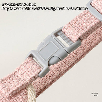 Small Pet Adjustable Vest Harness & Leash Set