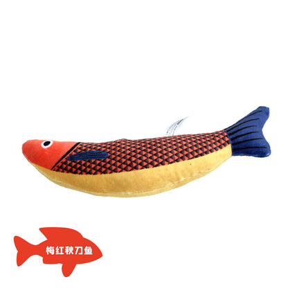 Interactive Catnip Fish Toy