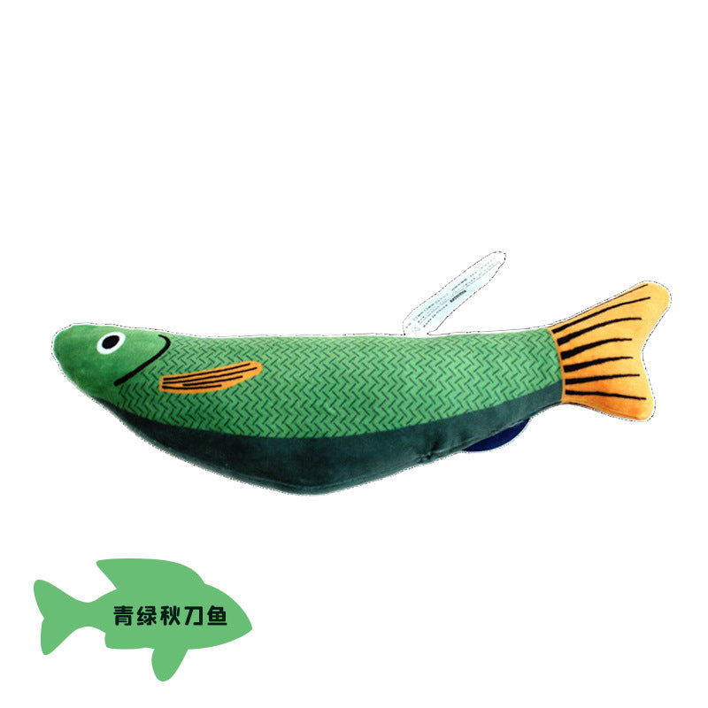 Interactive Catnip Fish Toy