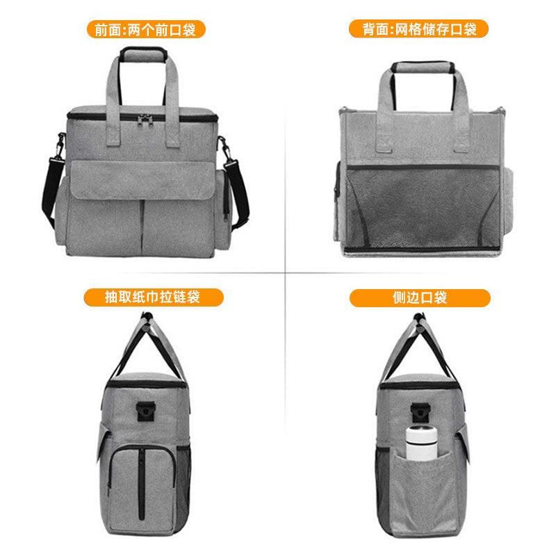 Large-Capacity Pet Travel Food Backpack