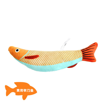 Interactive Catnip Fish Toy