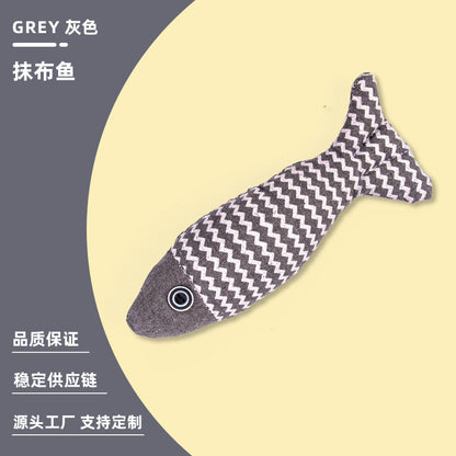 Interactive Catnip Fish Toy