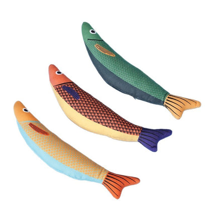Interactive Catnip Fish Toy