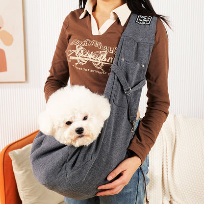 Cross-border wholesale pet messenger bag cat bag dog out shoulder bag new pet shoulder bag