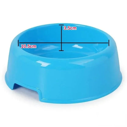 Plastic Dog & Cat Feeding Bowl