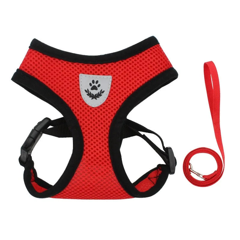 Reflective Cat Harness & Leash Set