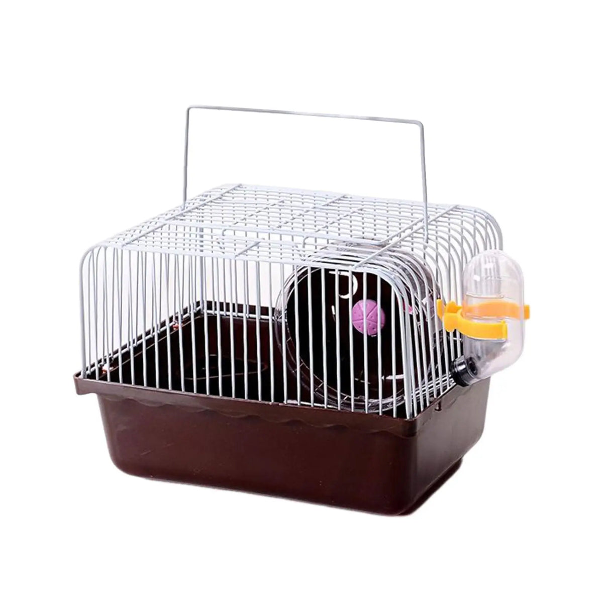 Small Animal Travel Cage with Water Bottle