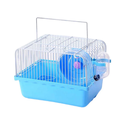 Small Animal Travel Cage with Water Bottle