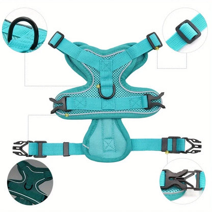 Reflective No-Pull Harness & Leash Set