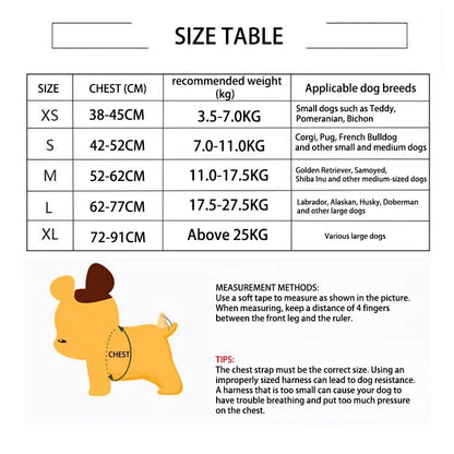 Breathable Quick-Release Dog Harness