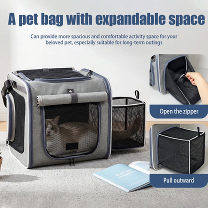 Bicycle Carrying Cat Bag Suitable for Carrying Bicycles and Motorcycles Dog Bag Pet Bag Portable Backpack for Outdoor Use