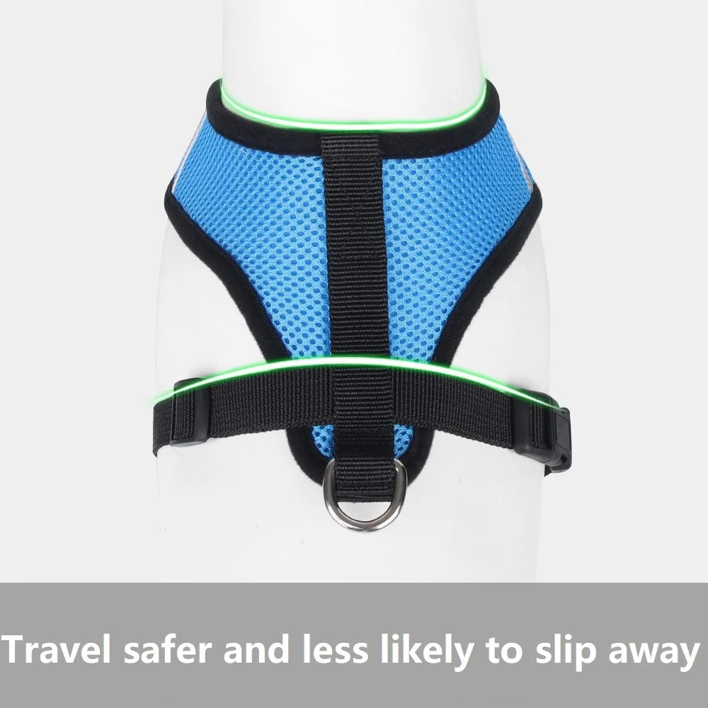 Reflective Cat Harness & Leash Set