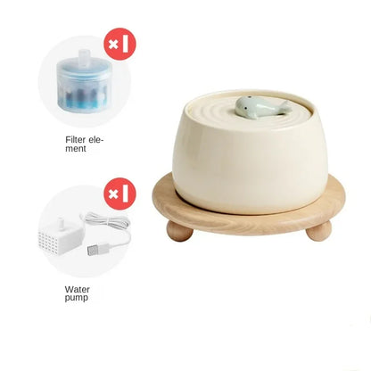 Automatic Filtered Cat & Dog Water Fountain