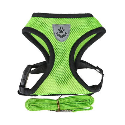 Reflective Cat Harness & Leash Set