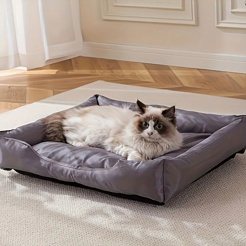 Large Cushioned Dog & Cat Bed