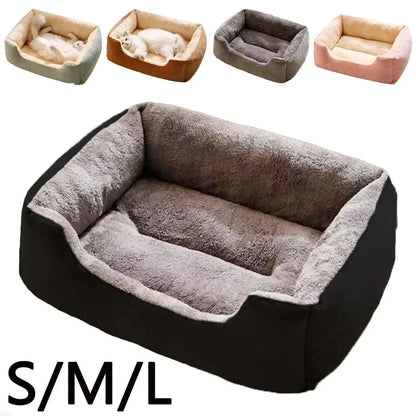 Cozy Cat & Small Dog Cushion Bed