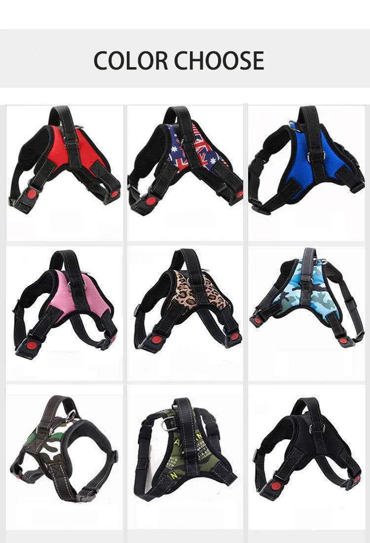 Breathable Quick-Release Dog Harness