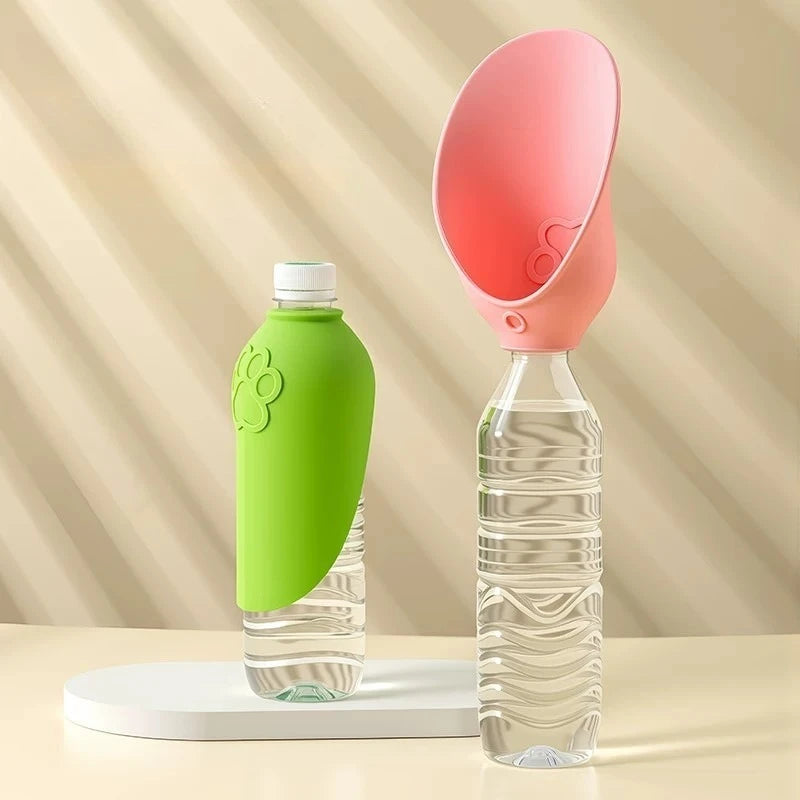 Silicone Pet Water Bottle Portable Dog Outdoor Travel Water Feeder Leakproof Cat Drinking Cup for Walking Hiking Puppy Supplies