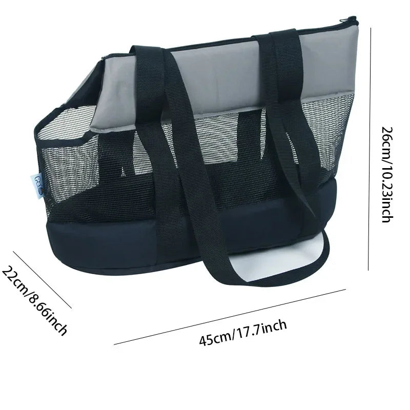 Breathable Single-Shoulder Cat Carrier