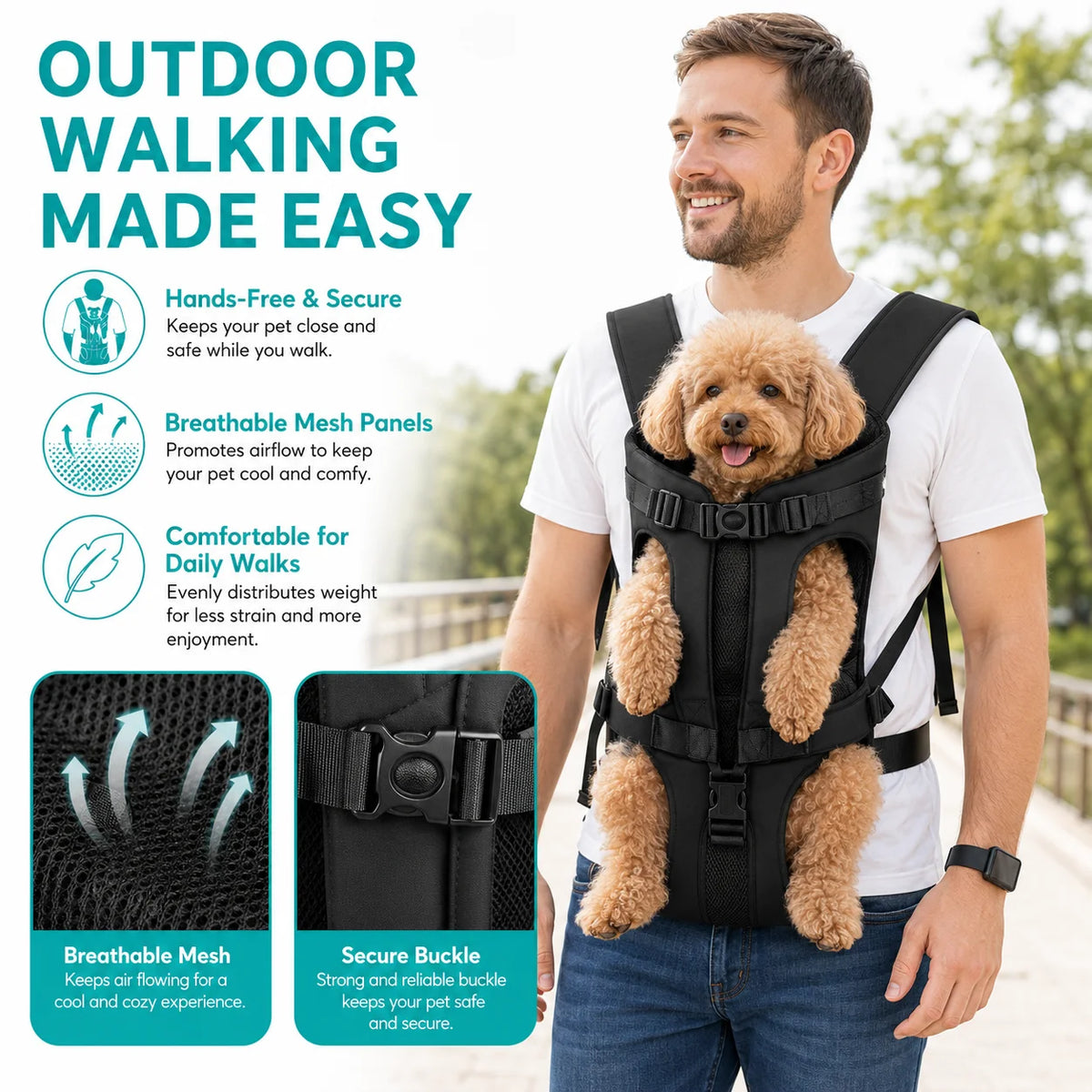 Front Pet Carrier Backpack