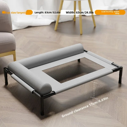 Elevated Washable Mesh Pet Bed