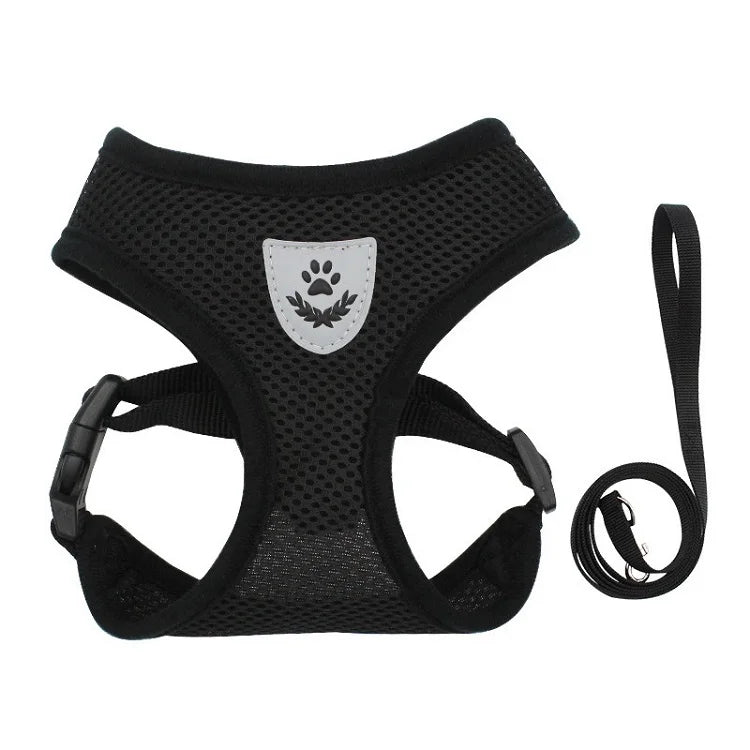 Reflective Cat Harness & Leash Set