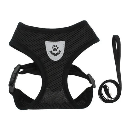Reflective Cat Harness & Leash Set