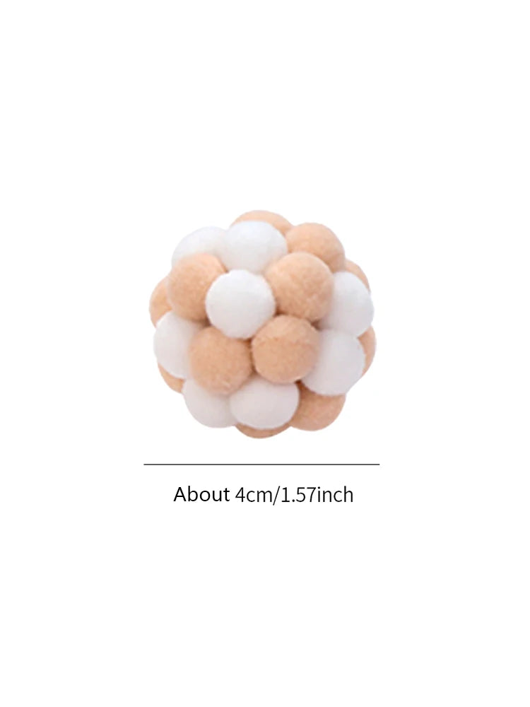 Colorful Bell Ball Cat Toy