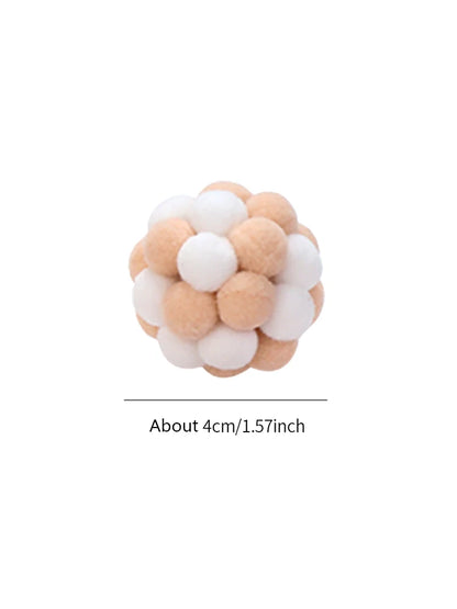 Colorful Bell Ball Cat Toy