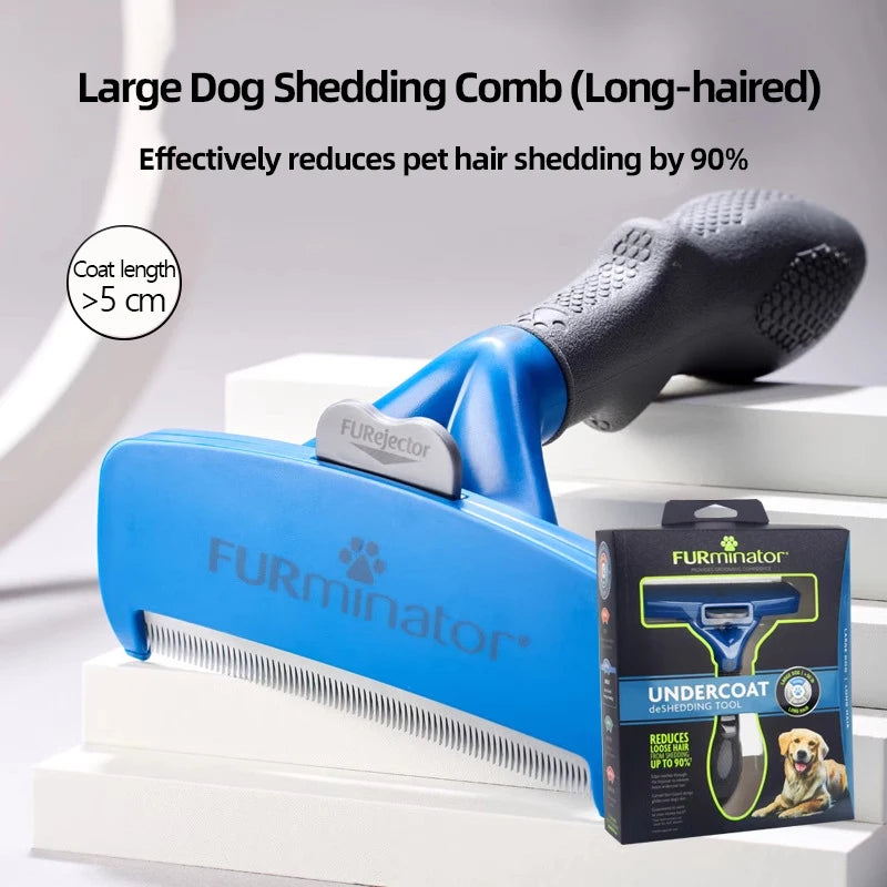 Dog & Cat Deshedding Grooming Brush