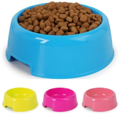 Plastic Dog & Cat Feeding Bowl