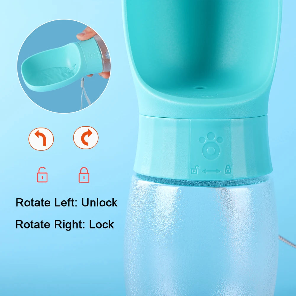 Outdoor Dog Water Bottle Walking Puppy Feeding Supplies for Small Big Dogs Travel Portable Pet Drinking Bowl Cat Water Dispenser