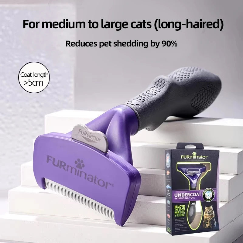 Dog & Cat Deshedding Grooming Brush