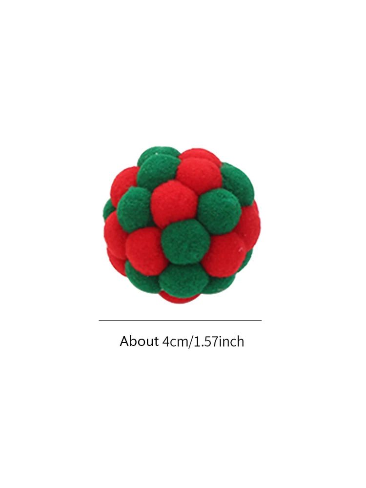 Colorful Bell Ball Cat Toy