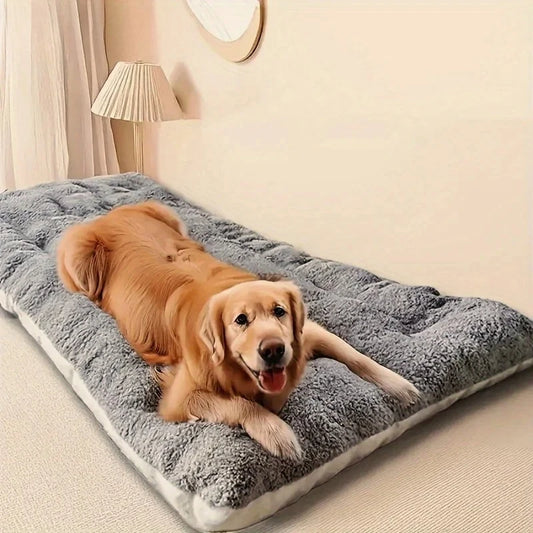 Large Plush Dog Crate Mat