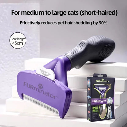 Dog & Cat Deshedding Grooming Brush